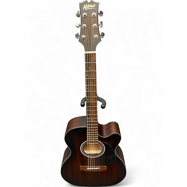 Used Mitchell T333CE-BST Natural Acoustic Electric Guitar