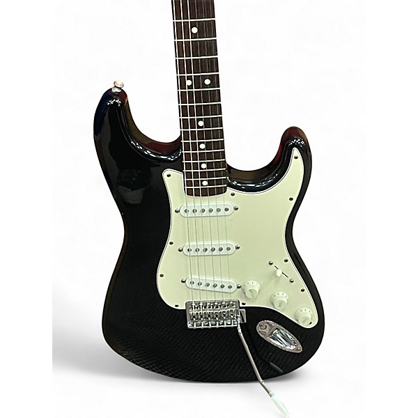 Used Fender Player Stratocaster Black Solid Body Electric Guitar