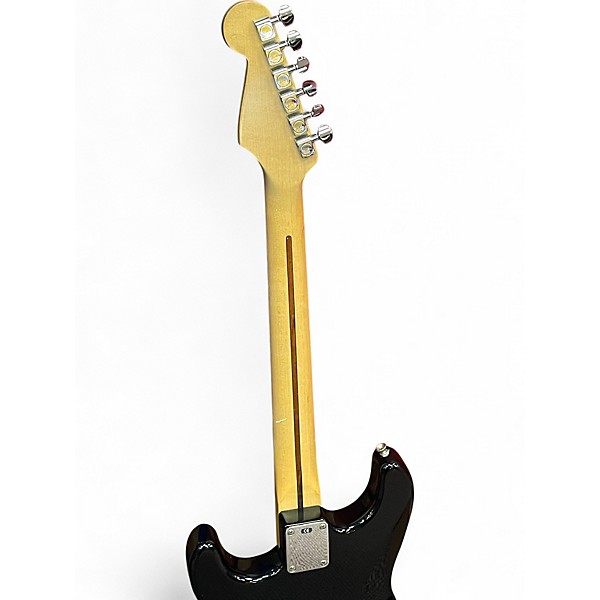 Used Fender Player Stratocaster Black Solid Body Electric Guitar