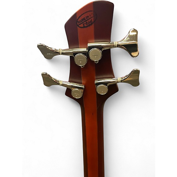 Used Roscoe SKB 3000 2 Color Sunburst Electric Bass Guitar