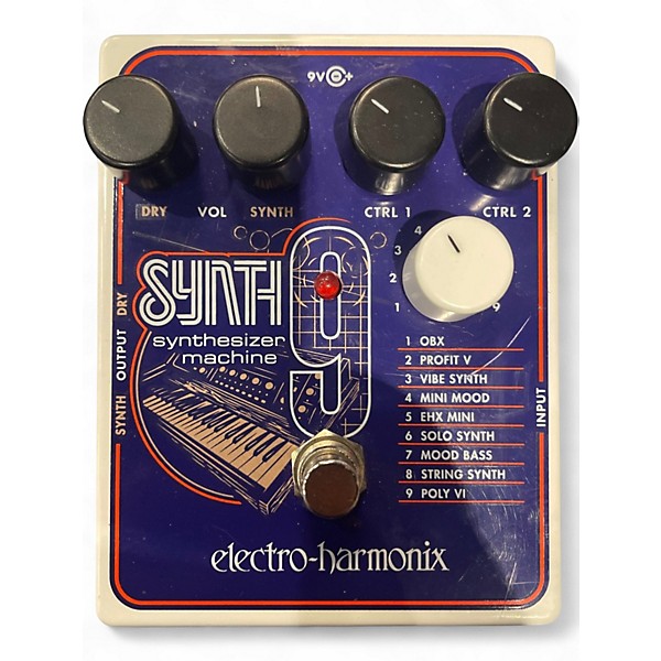 Used Electro-Harmonix synth 9 Effect Pedal