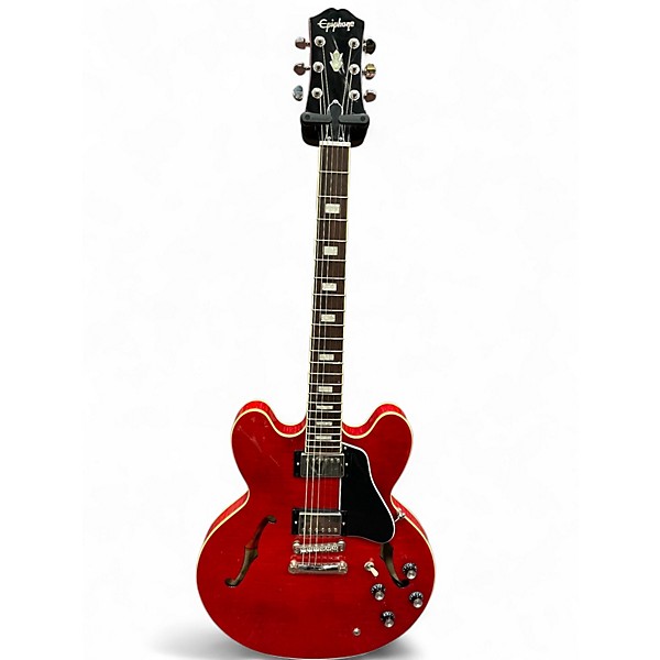 Used Epiphone MARTY SCHWARTZ ES335 Sixties Cherry Hollow Body Electric Guitar