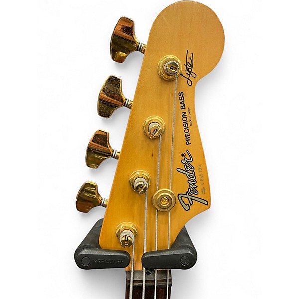Used Fender Precision Bass Lyte Deluxe Natural Electric Bass Guitar