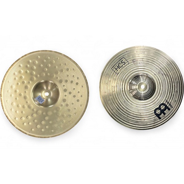 Used MEINL 13in HCS Hi Hat Pair Cymbal