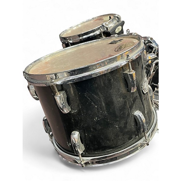 Used Pearl 4 Piece Vision GREEN SPARKLE Drum Kit