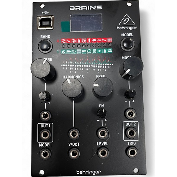 Used Behringer BRAINS Multi-Engine Oscillator Eurorack Module Synthesizer