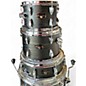 Used TAMA 5 Piece Imperialstar 5-Piece Complete Drum Set Black Oak Wrap Drum Kit