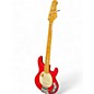 Used Ernie Ball Music Man Stingray Classic 5 RED Electric Bass Guitar thumbnail