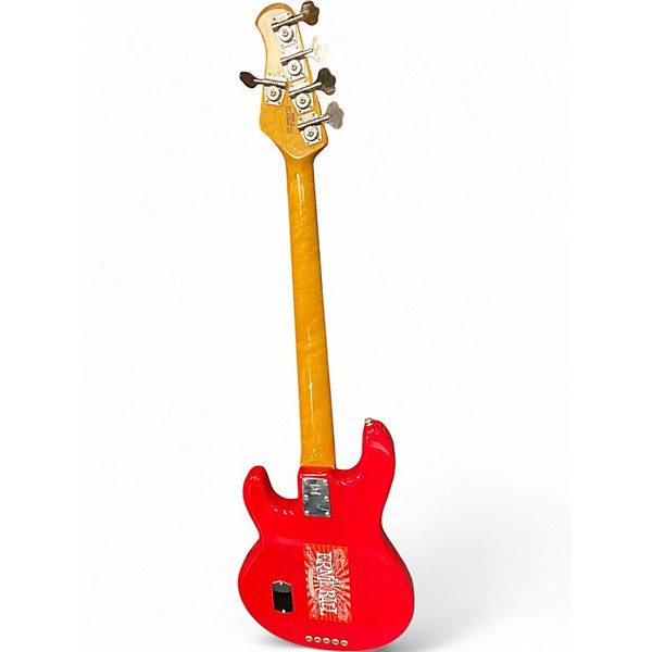 Used Ernie Ball Music Man Stingray Classic 5 RED Electric Bass Guitar