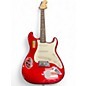 Used Squier Affinity Stratocaster Metallic Red Solid Body Electric Guitar thumbnail