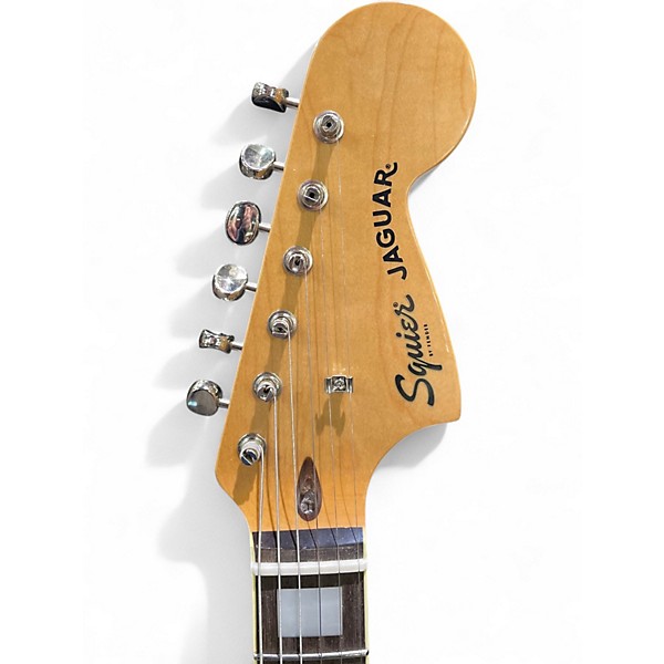 Used Squier Classic Vibe 70's Jaguar Daphne Blue Solid Body Electric Guitar