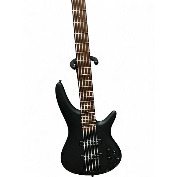 Used Ibanez SR305 5 String Matte black Electric Bass Guitar