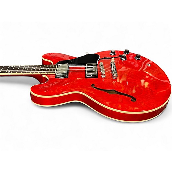 Used 2022 Gibson ES335 Heritage Cherry Hollow Body Electric Guitar