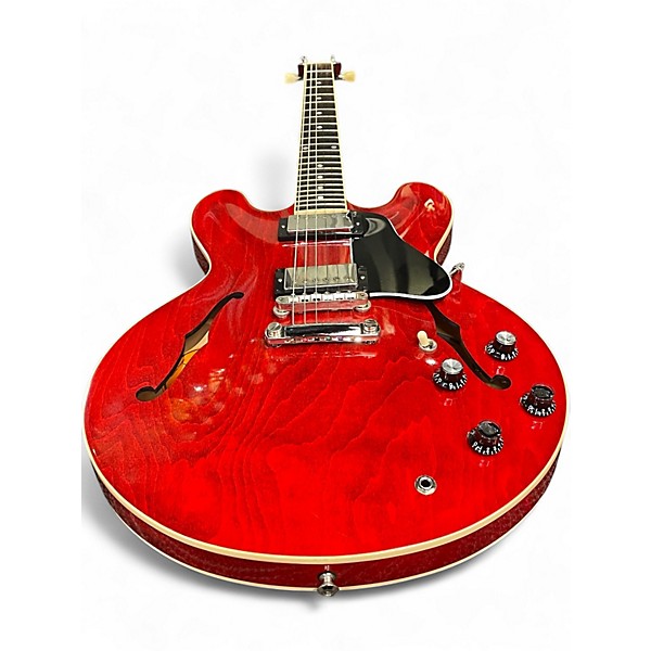 Used 2022 Gibson ES335 Heritage Cherry Hollow Body Electric Guitar