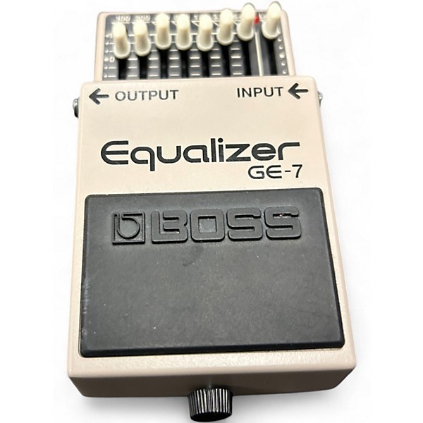 Used BOSS GE7 Equalizer Pedal
