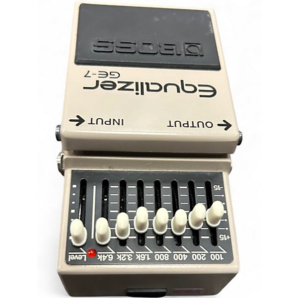 Used BOSS GE7 Equalizer Pedal