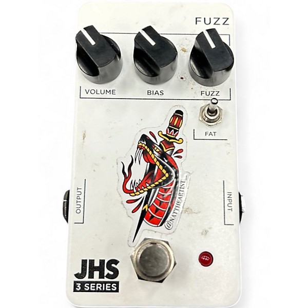 Used JHS Pedals SERIES 3 FUZZ Effect Pedal