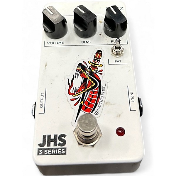 Used JHS Pedals SERIES 3 FUZZ Effect Pedal