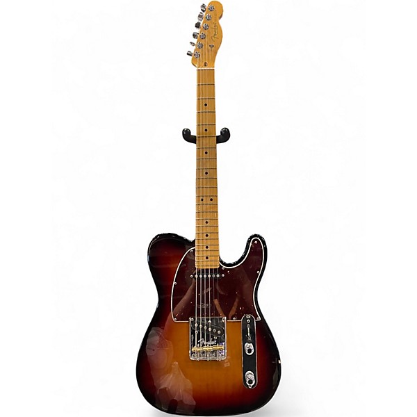Used 2021 Fender American Professional II Telecaster 3 Color Sunburst Solid Body Electric Guitar