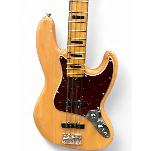 Used Squier Classic Vibe 70s Jazz Bass Natural Electric Bass Guitar