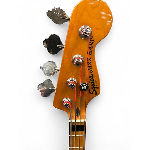 Used Squier Classic Vibe 70s Jazz Bass Natural Electric Bass Guitar