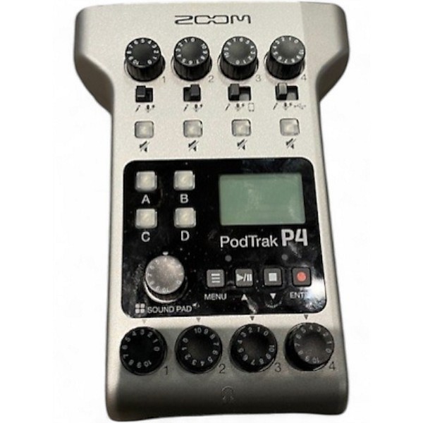 Used Zoom PodTrak P4 MultiTrack Recorder