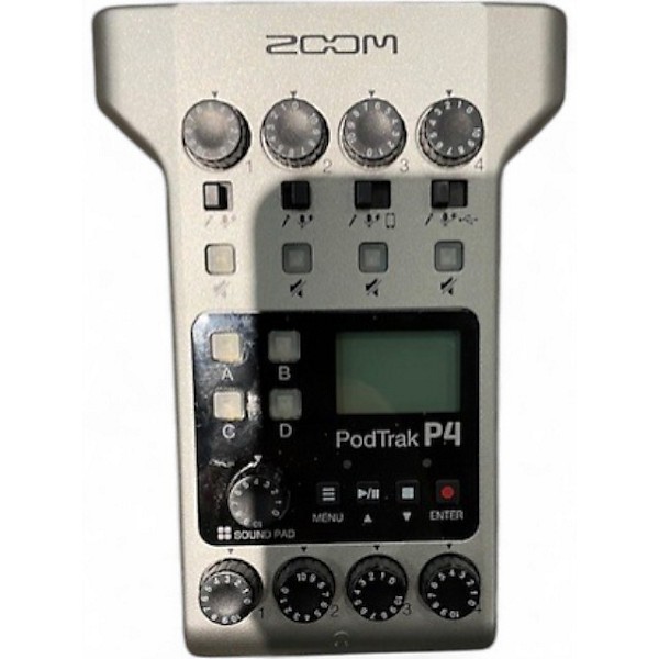 Used Zoom PodTrak P4 MultiTrack Recorder