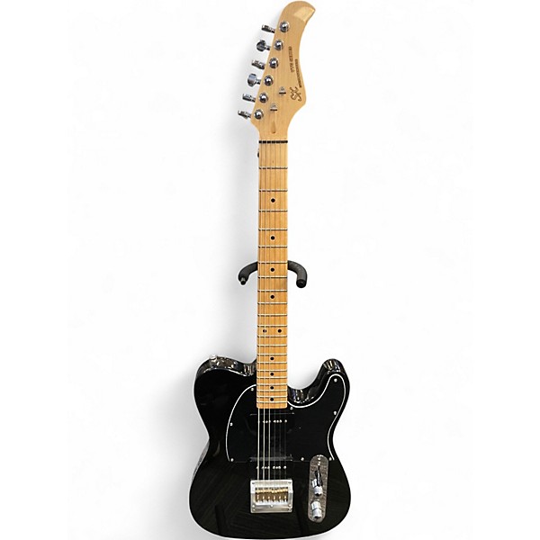 Used SX VTG SERIES T STYLE Black Solid Body Electric Guitar