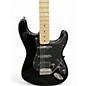 Used Squier HSS Sonic Strat Black Solid Body Electric Guitar