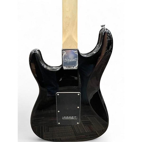 Used Squier HSS Sonic Strat Black Solid Body Electric Guitar