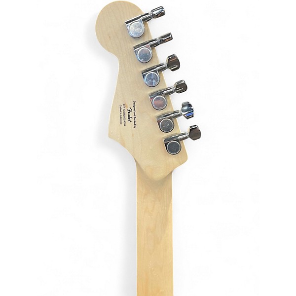 Used Squier HSS Sonic Strat Black Solid Body Electric Guitar