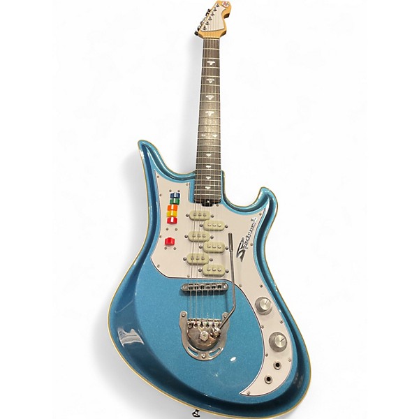 Used Eastwood SPECTRUM 5 Blue Solid Body Electric Guitar