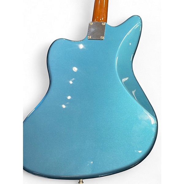 Used 2021 Fender MIJ tradional II 60s Jazzmaster Skyburst Blue Solid Body Electric Guitar