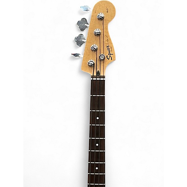 Used Squier Affinity Precision Bass Black Electric Bass Guitar