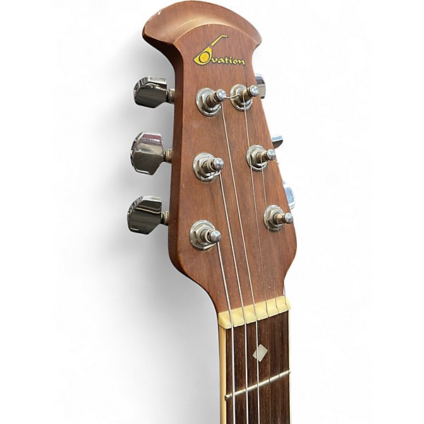 Used Ovation CC157 CELEBRITY Black Acoustic Electric Guitar