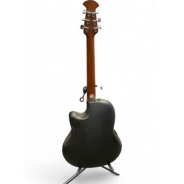 Used Ovation CC157 CELEBRITY Black Acoustic Electric Guitar