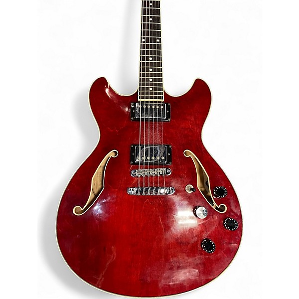 Used Ibanez AS73 Artcore Cherry Hollow Body Electric Guitar