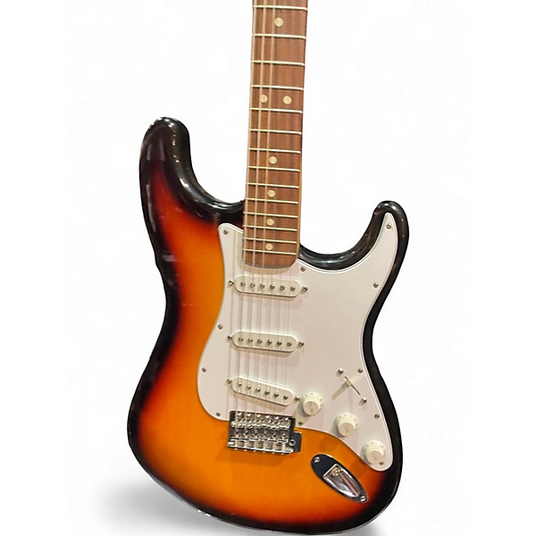 Used Fender Player Stratocaster 3 Color Sunburst Solid Body Electric Guitar