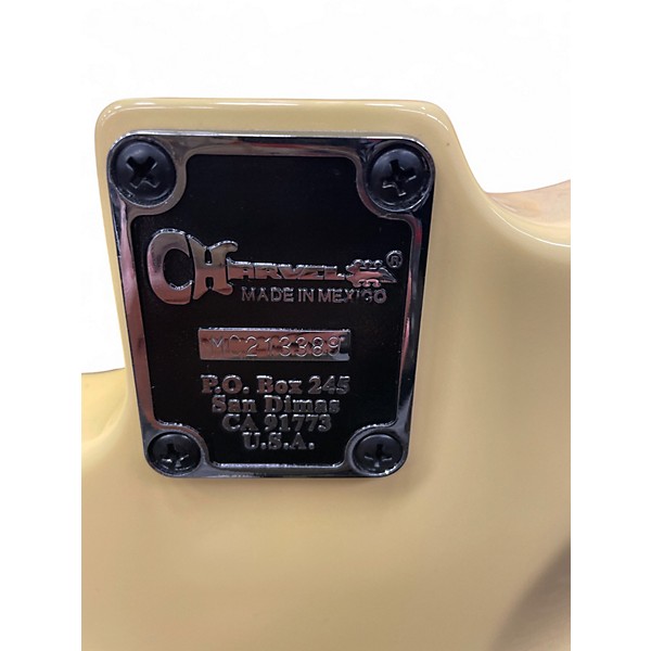 Used Charvel SoCal Style 1 HH Vintage White Solid Body Electric Guitar