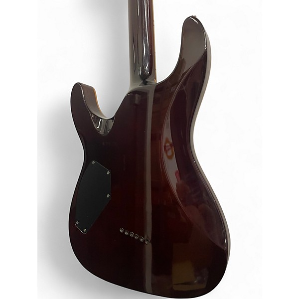 Used ESP LTD MH250 QUILTED BROWN BURST Solid Body Electric Guitar