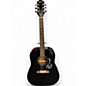 Used Epiphone STARLING Black Acoustic Guitar thumbnail