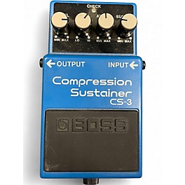 Used BOSS CS3 Compressor Sustainer Effect Pedal
