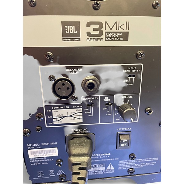 Used JBL 305P MKII Powered Monitor