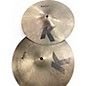 Used Zildjian 13in hihat k pair Cymbal thumbnail