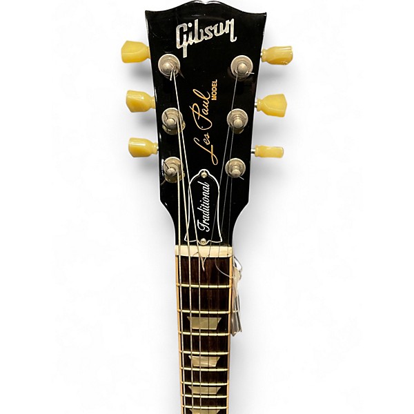 Used Gibson Les Paul Traditional Cherry Sunburst Solid Body Electric Guitar