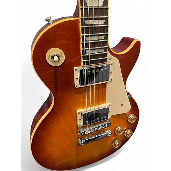 Used Gibson Les Paul Traditional Cherry Sunburst Solid Body Electric Guitar