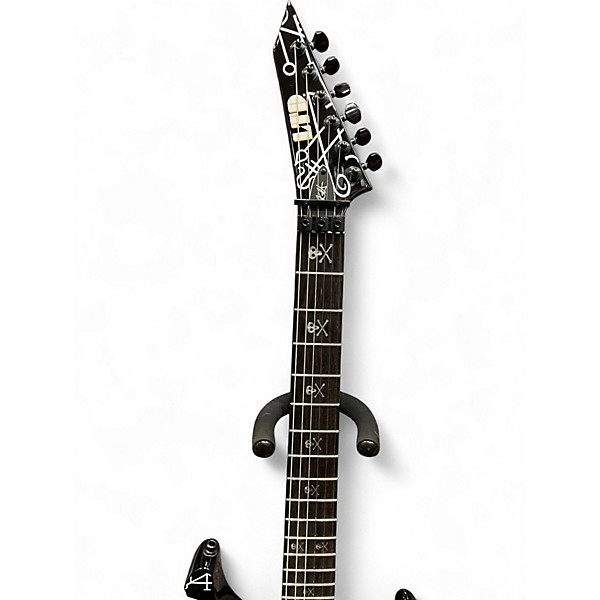 Used ESP LTD KH Demonology Black Solid Body Electric Guitar