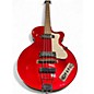 Used Hofner Club CT Contemporary Red Electric Bass Guitar thumbnail