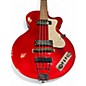 Used Hofner Club CT Contemporary Red Electric Bass Guitar