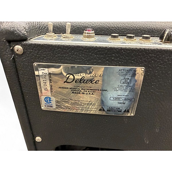 Used Fender Hot Rod Deluxe 40W 1x12 Tube Guitar Combo Amp